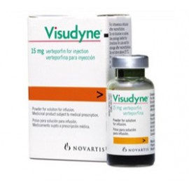 Изображение препарта из Германии: Визудин Visudyne 15 mg