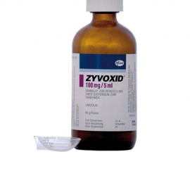Изображение препарта из Германии: Зивокс Zyvoxid суспензия 100мг/5мл