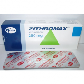 Изображение препарта из Германии: Зитромакс ZITHROMAX 250MG - 6 Шт