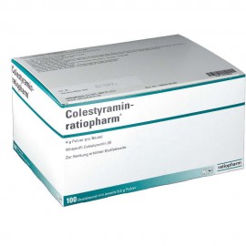 Изображение препарта из Германии: Холестирамин COLESTYRAMIN 4 G / 100Шт