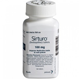 Изображение препарта из Германии: Сиртуро Sirturo (Бедаквилин) 100 мг/24 таблеток