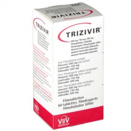 Изображение препарта из Германии: Тризивир Trizivir  / 60 таблеток
