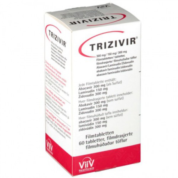 Тризивир Trizivir  / 60 таблеток